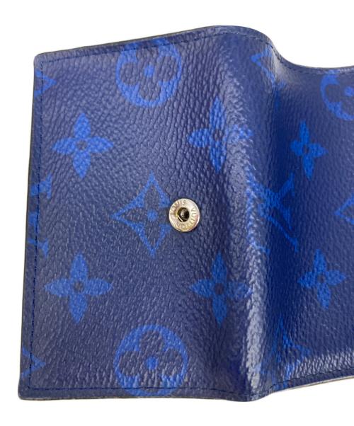LOUIS VUITTON（ルイ ヴィトン）LOUIS VUITTON (ルイ ヴィトン) ディスカバリー・コンパクトウォレット ブルーの古着・服飾アイテム