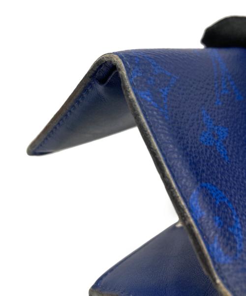 LOUIS VUITTON（ルイ ヴィトン）LOUIS VUITTON (ルイ ヴィトン) ディスカバリー・コンパクトウォレット ブルーの古着・服飾アイテム