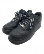 NIKE×SUPREMEナイキ×シュプリーム）の古着「ローカットスニーカー」｜ブラック