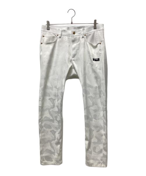 MARK&LONA（マークアンドロナ）MARK&LONA (マークアンドロナ) ゴルフウェア(パンツ) ホワイト サイズ:48の古着・服飾アイテム