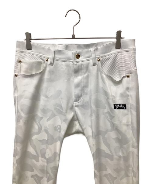 MARK&LONA（マークアンドロナ）MARK&LONA (マークアンドロナ) ゴルフウェア(パンツ) ホワイト サイズ:48の古着・服飾アイテム