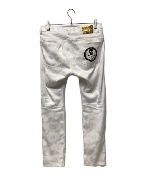 MARK&LONA（マークアンドロナ）MARK&LONA (マークアンドロナ) ゴルフウェア(パンツ) ホワイト サイズ:48の古着・服飾アイテム