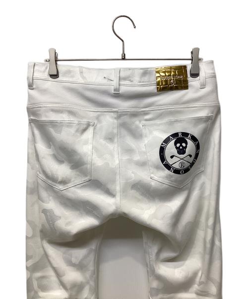 MARK&LONA（マークアンドロナ）MARK&LONA (マークアンドロナ) ゴルフウェア(パンツ) ホワイト サイズ:48の古着・服飾アイテム