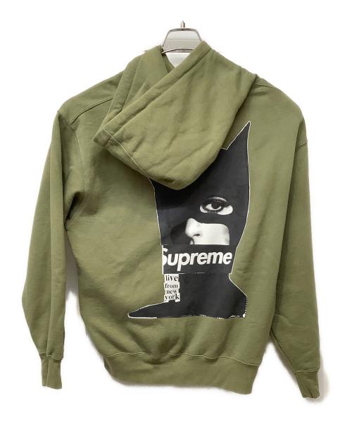SUPREME（シュプリーム）SUPREME (シュプリーム) Catwoman Hooded Sweatshirt オリーブ サイズ:Mの古着・服飾アイテム