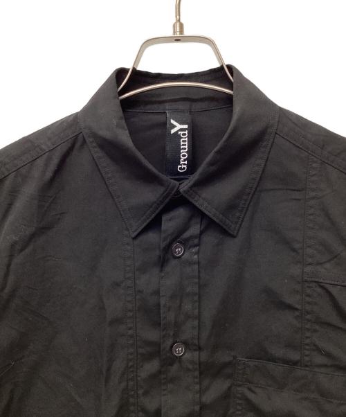 GROUND Y（グラウンドワイ）GROUND Y (グラウンドワイ) 長袖シャツ ブラック サイズ:1の古着・服飾アイテム