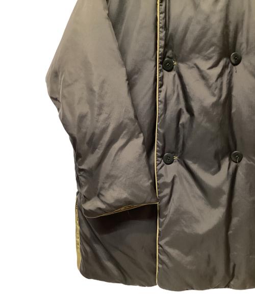 45rpm（45アールピーエム）45rpm (45アールピーエム) リバーシブルフーテッドダウンジャケット ブラック×ベージュ サイズ:2の古着・服飾アイテム