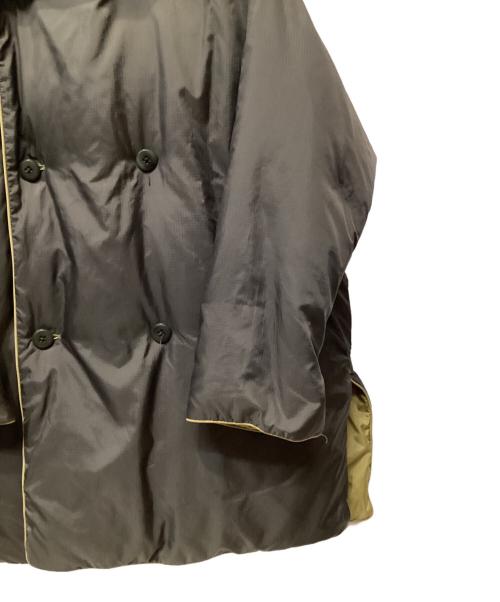 45rpm（45アールピーエム）45rpm (45アールピーエム) リバーシブルフーテッドダウンジャケット ブラック×ベージュ サイズ:2の古着・服飾アイテム