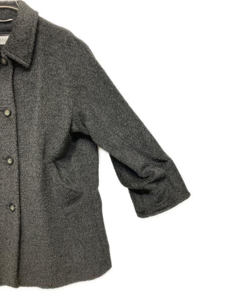 MaxMara（マックスマーラ）MaxMara (マックスマーラ) ステンカラーコート グレー サイズ:38の古着・服飾アイテム