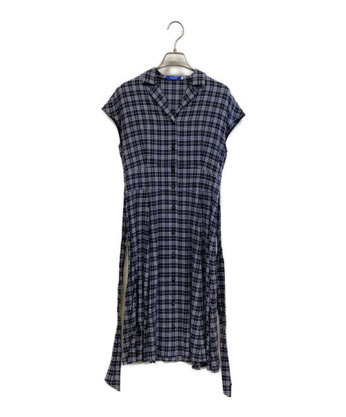 BURBERRY BLUE LABEL（バーバリー ブルー レーベル）BURBERRY BLUE LABEL (バーバリー ブルー レーベル) ノースリーブワンピース ネイビー サイズ:Mの古着・服飾アイテム
