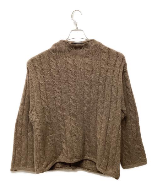 45R（フォーティファイブ・アール）45R (フォーティファイブ・アール) 厚手カーディガン ブラウン サイズ:未記載の古着・服飾アイテム