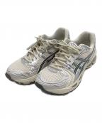 asicsアシックス）の古着「ゲルカヤノ ローカットスニーカー」｜ホワイト×シルバーカラー