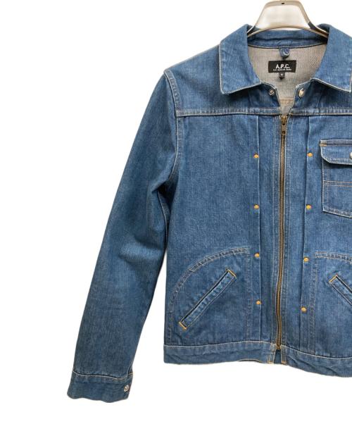 A.P.C.（アーペーセー）A.P.C. (アーペーセー) デニムジャケット ブルー サイズ:Mの古着・服飾アイテム