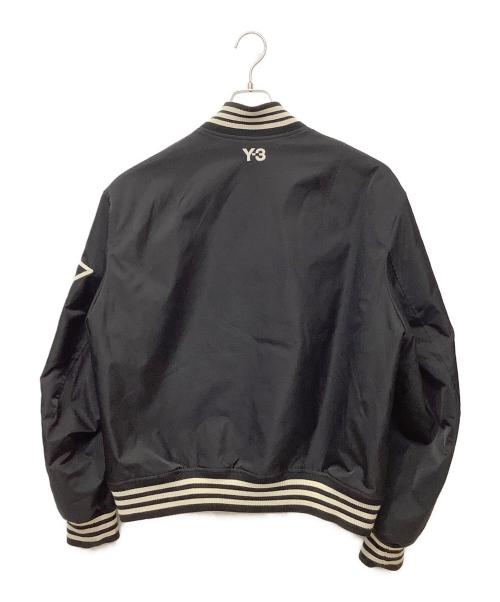 Y-3（ワイスリー）Y-3 (ワイスリー) Yohji Letter Bomber Jacket ブラック サイズ:XLの古着・服飾アイテム
