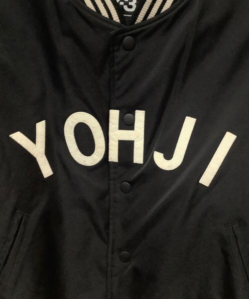 Y-3（ワイスリー）Y-3 (ワイスリー) Yohji Letter Bomber Jacket ブラック サイズ:XLの古着・服飾アイテム