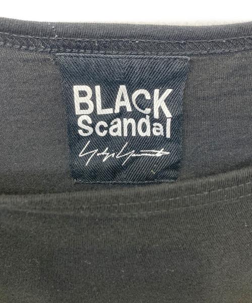 BLACK Scandal Yohji Yamamoto（ブラックスキャンダルヨウジヤマモト）BLACK Scandal Yohji Yamamoto (ブラックスキャンダルヨウジヤマモト) 朝倉プリント長袖 ブラック サイズ:2の古着・服飾アイテム