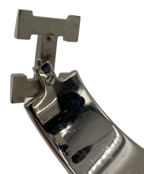 HERMES（エルメス）HERMES (エルメス) ブレスレット シルバー×レッドの古着・服飾アイテム