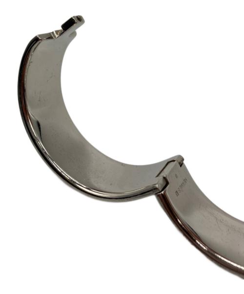 HERMES（エルメス）HERMES (エルメス) ブレスレット シルバー×レッドの古着・服飾アイテム