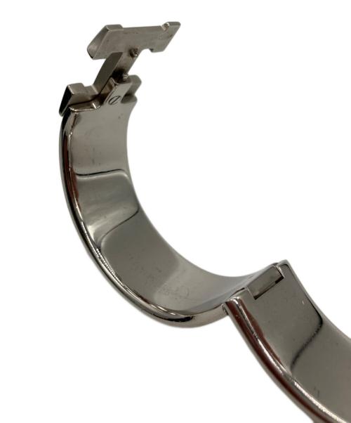 HERMES（エルメス）HERMES (エルメス) ブレスレット シルバー×レッドの古着・服飾アイテム