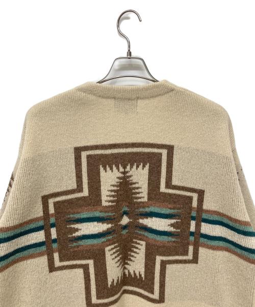 PENDLETON（ペンドルトン）PENDLETON (ペンドルトン) 厚手カーディガン ベージュ サイズ:Lの古着・服飾アイテム