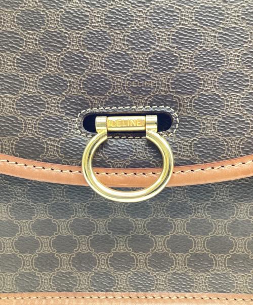 CELINE（セリーヌ）CELINE (セリーヌ) ショルダーバッグ ブラウンの古着・服飾アイテム
