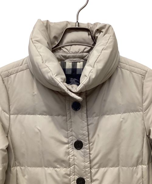 BURBERRY LONDON（バーバリーロンドン）BURBERRY LONDON (バーバリーロンドン) ダウンジャケット アイボリー サイズ:38の古着・服飾アイテム