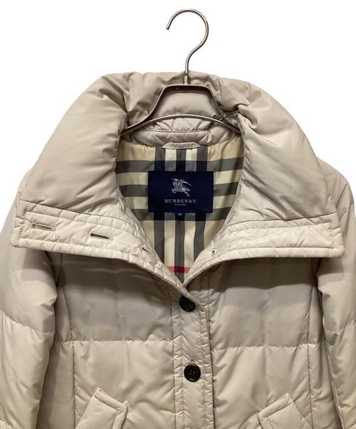 BURBERRY LONDON（バーバリーロンドン）BURBERRY LONDON (バーバリーロンドン) ダウンジャケット アイボリー サイズ:38の古着・服飾アイテム