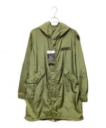 Hysteric Glamour（ヒステリックグラマー）の古着「ナイロンモッズコート」｜カーキ