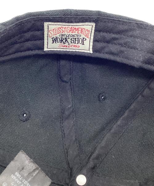 stussy（ステューシー）stussy (ステューシー) OUR LEGACY (アワーレガシー) キャップ ブラックの古着・服飾アイテム