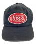 stussy（ステューシー）の古着「キャップ」｜ブラック