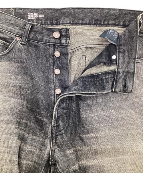 CELINE（セリーヌ）CELINE (セリーヌ) ウェスリージーンズ ブラックデストロイドデニム ブラック サイズ:30の古着・服飾アイテム