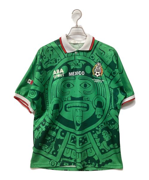 ABA SPORT（アバ スポーツ）ABA SPORT (アバ スポーツ) サッカーユニフォーム グリーン サイズ:Lの古着・服飾アイテム