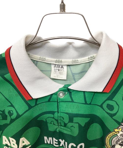 ABA SPORT（アバ スポーツ）ABA SPORT (アバ スポーツ) サッカーユニフォーム グリーン サイズ:Lの古着・服飾アイテム