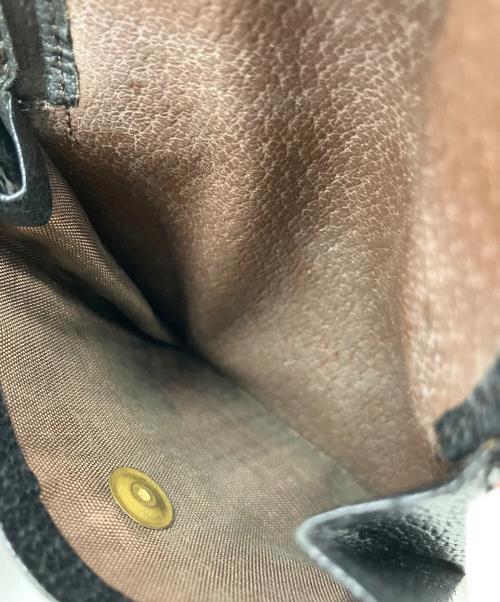 Burberry's（バーバリー）Burberry's (バーバリー) 2つ折り札入れ ブラック×ブラウンの古着・服飾アイテム