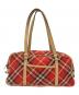 BURBERRY BLUE LABEL (バーバリー ブルー レーベル) ハンドバッグ レッド：14000円