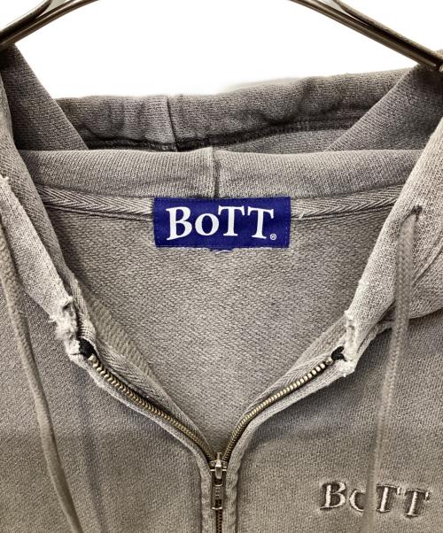 BoTT（ボット）BoTT (ボット) ジップパーカー グレー サイズ:XXLの古着・服飾アイテム
