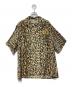 WACKO MARIA MR.BROTHERS CUT CLUB（ワコマリア）の古着「leopard Hawaiian shirt」｜ベージュ