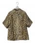 中古・古着 WACKO MARIA MR.BROTHERS CUT CLUB (ワコマリア) leopard Hawaiian shirt ベージュ サイズ:M：18000円