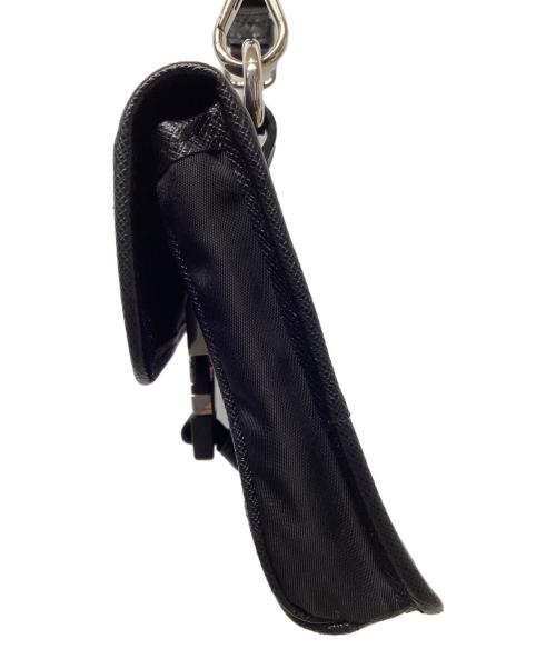 PRADA（プラダ）PRADA (プラダ) ショルダーポーチ ブラックの古着・服飾アイテム