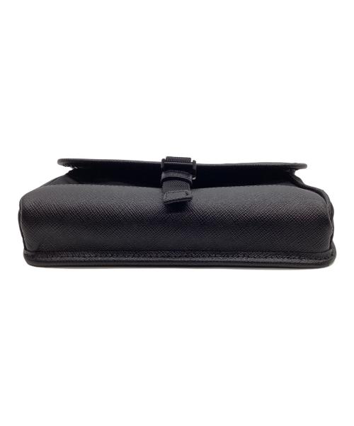 PRADA（プラダ）PRADA (プラダ) ショルダーポーチ ブラックの古着・服飾アイテム