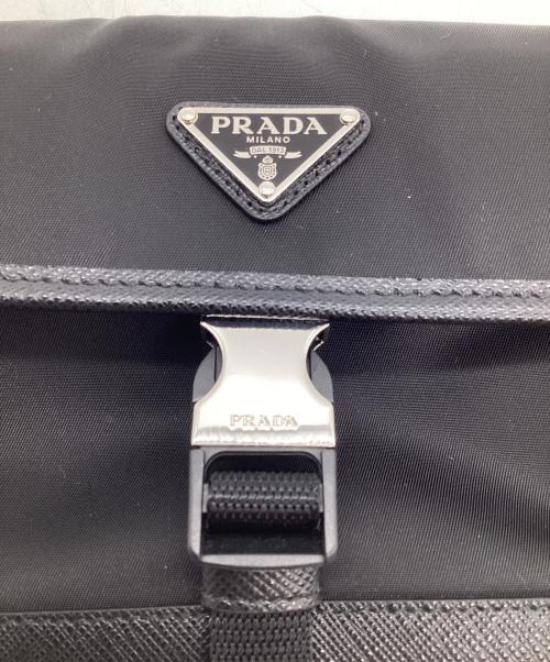 PRADA（プラダ）PRADA (プラダ) ショルダーポーチ ブラックの古着・服飾アイテム