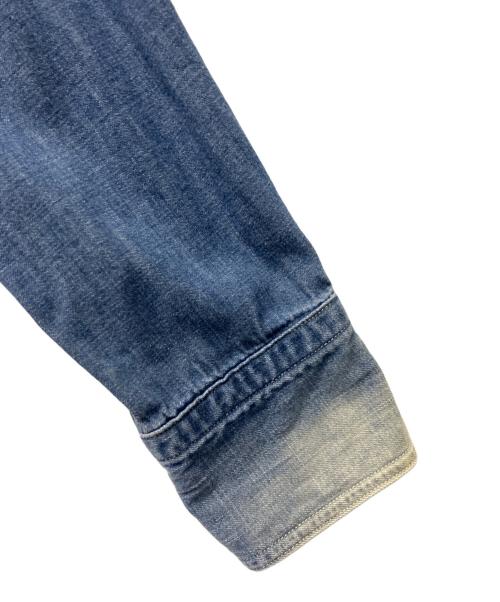 45R（フォーティファイブ・アール）45R (フォーティファイブ・アール) デニムシャツ ブルー サイズ:34の古着・服飾アイテム