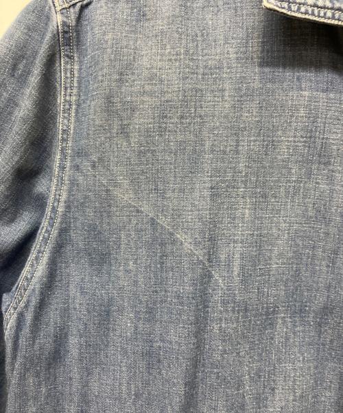 45R（フォーティファイブ・アール）45R (フォーティファイブ・アール) デニムシャツ ブルー サイズ:34の古着・服飾アイテム