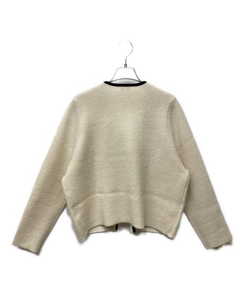 BALLSEY（ボールジィ）BALLSEY (ボールジィ) ニットカーディガン ホワイト サイズ:S 未使用品の古着・服飾アイテム