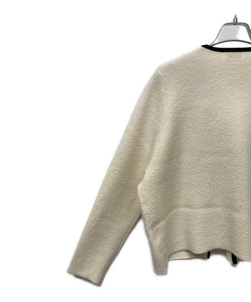 BALLSEY（ボールジィ）BALLSEY (ボールジィ) ニットカーディガン ホワイト サイズ:S 未使用品の古着・服飾アイテム