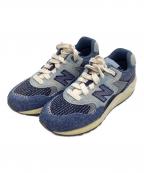 NEW BALANCEニューバランス）の古着「ローカットスニーカー」｜ブルー