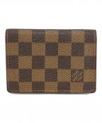 LOUIS VUITTONルイ ヴィトン）の古着「パスケース」｜ブラウン