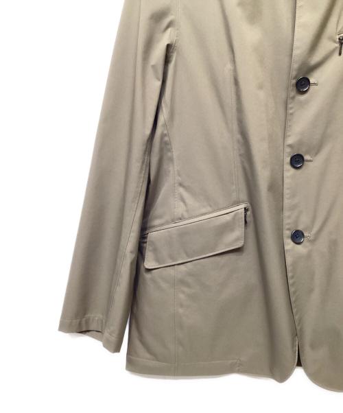 D'URBAN（ダーバン）D'URBAN (ダーバン) スタンドカラージャケット ブラウン サイズ:Mの古着・服飾アイテム