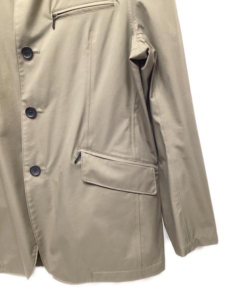 D'URBAN（ダーバン）D'URBAN (ダーバン) スタンドカラージャケット ブラウン サイズ:Mの古着・服飾アイテム