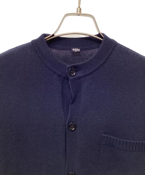 45R（フォーティファイブ・アール）45R (フォーティファイブ・アール) 厚手カーディガン ネイビー サイズ:3の古着・服飾アイテム