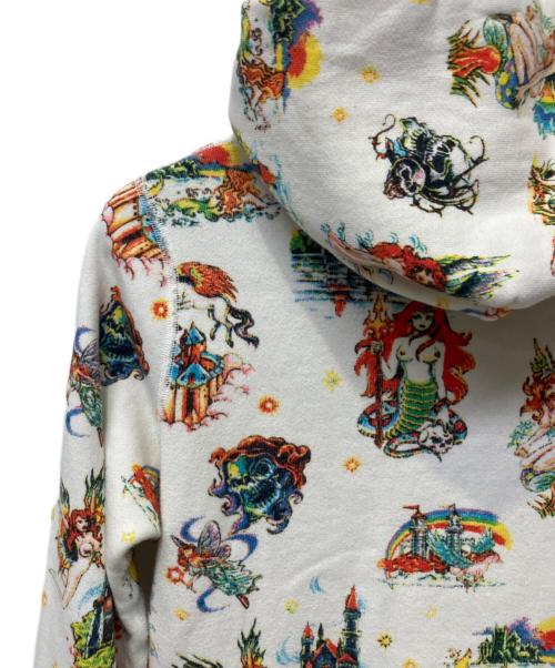 Hysteric Glamour（ヒステリックグラマー）Hysteric Glamour (ヒステリックグラマー) ジップパーカー ホワイト サイズ:FREEの古着・服飾アイテム